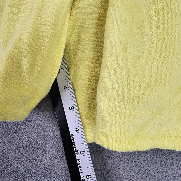 Womens A New Day Yellow French Terry Shorts Pull on 3" Inseam Plus Size 1X - Picture 7 of 8